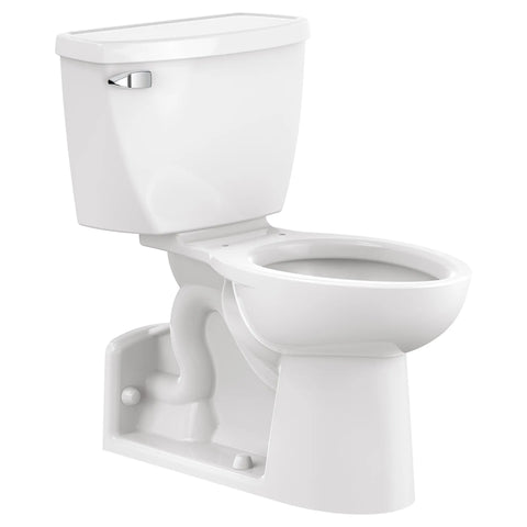 Yorkville® Two-Piece Pressure Assist 1.1 gpf/4.2 Lpf Chair Height Back Outlet Elongated EverClean® Toilet