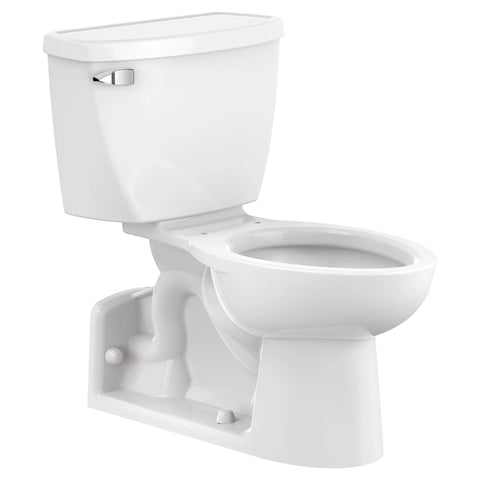 Yorkville® Two-Piece Pressure Assist 1.1 gpf/4.2 Lpf Back Outlet Elongated EverClean® Toilet