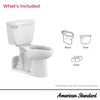 [2878100.020] Yorkville® Two-Piece Pressure Assist 1.1 gpf/4.2 Lpf Chair Height Back Outlet Elongated EverClean® Toilet - White