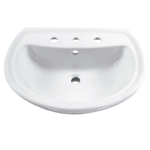 Cadet® 8-Inch Widespread Pedestal Sink Top