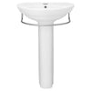 [0268100.020] Ravenna® Center Hole Only Pedestal Sink Top and Leg Combination - White