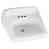 [0355027.020] Lucerne® Wall-Hung Sink for Exposed Bracket Support With 4-Inch Centerset - White