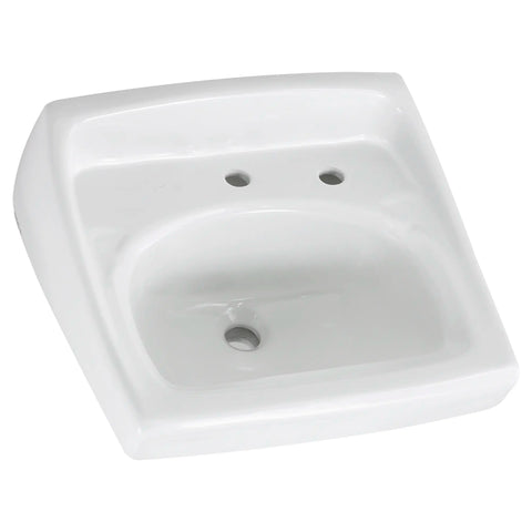 Lucerne® Wall-Hung Sink With Center Hole Only and Extra Right-Hand Hole