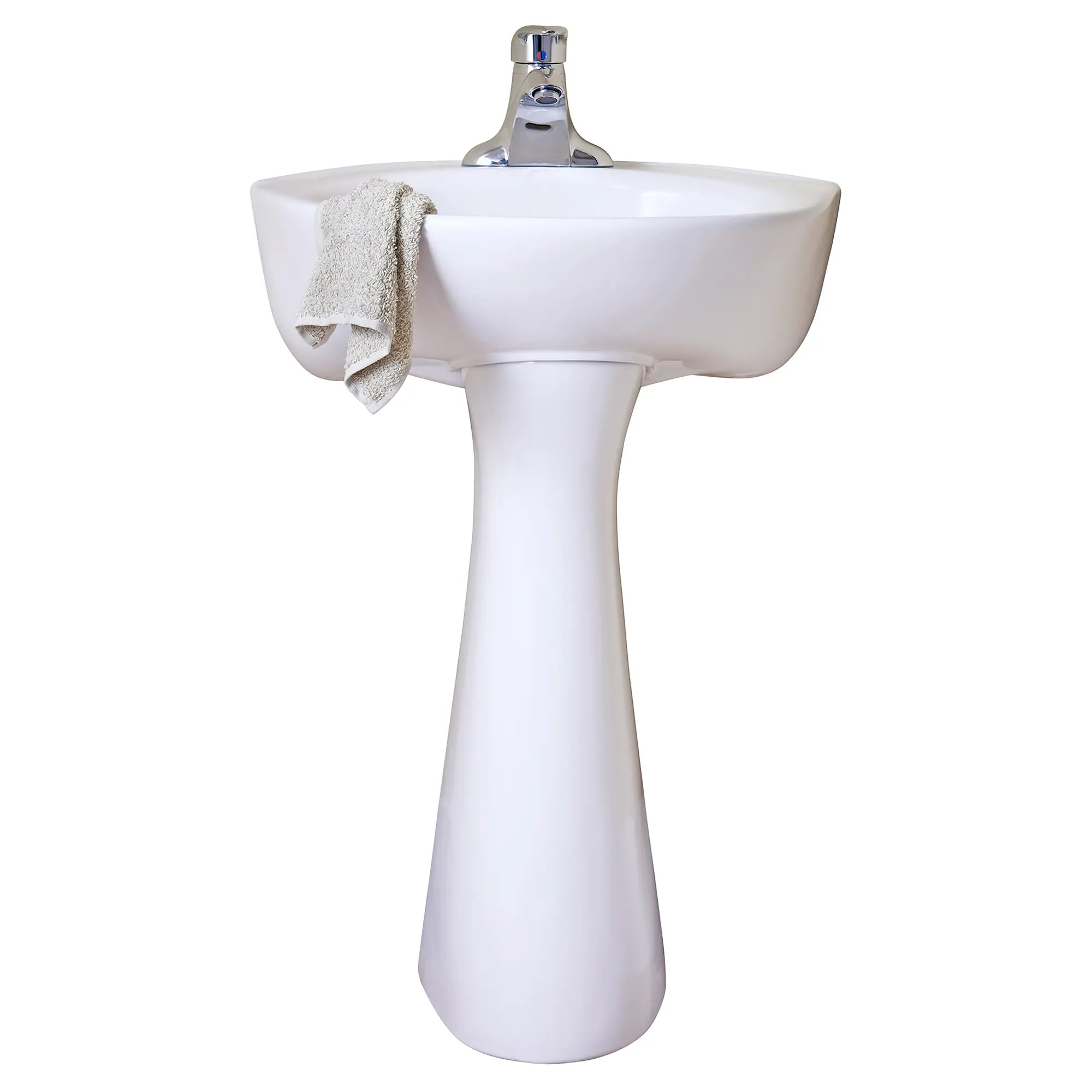 Cornice Center Hole Only Pedestal Sink Top and Leg Combination // WHITE // 29069_0611100020_02_0_CDNwebp.webp