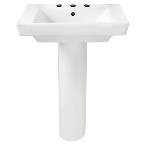 Boulevard® 8-Inch Widespread Pedestal Sink Top and Leg Combination