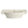 [0900001.222] Estate® Center Hole Only Pedestal Sink Top - White