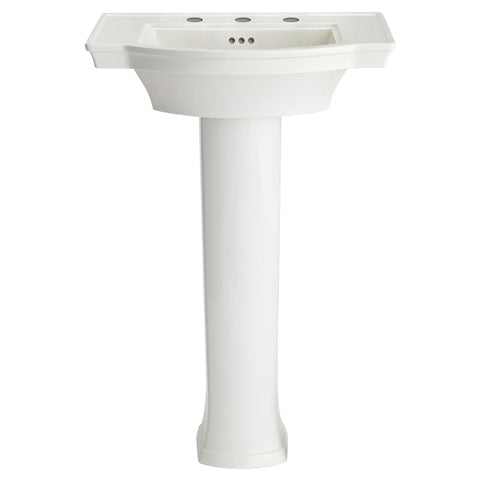 Estate® 8-Inch Widespread Pedestal Sink Top and Leg Combination