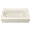 [2392202.222] Princeton® Americast® 60 x 30-Inch Integral Apron Bathtub Above Floor Rough with Left-Hand Outlet - Arctic