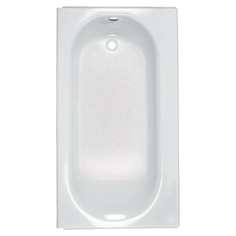 Princeton® Americast® 60 x 34-Inch Integral Apron Bathtub Above Floor Rough Left-Hand Outlet with Luxury Ledge