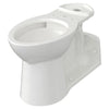 [3703001.020] Yorkville® Pressure Assist Chair Height Back Outlet Elongated EverClean® Bowl - White