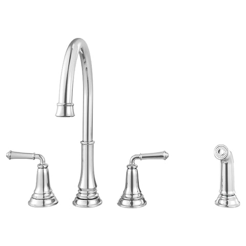 Delancey® 2-Handle Widespread Kitchen Faucet 1.5 gpm/5.7 L/min With Side Spray