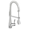 [4433350.002] Quince® Single-Handle Semi-Pro Dual-Spray Kitchen Faucet 2.2 gpm/8.3 L/min - Polished Chrome
