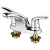 [7075200F10.002] Colony® PRO 4-Inch Centerset 2-Handle Bathroom Faucet 1.0 gpm/3.8 Lpm With Lever Handles - Polished Chrome