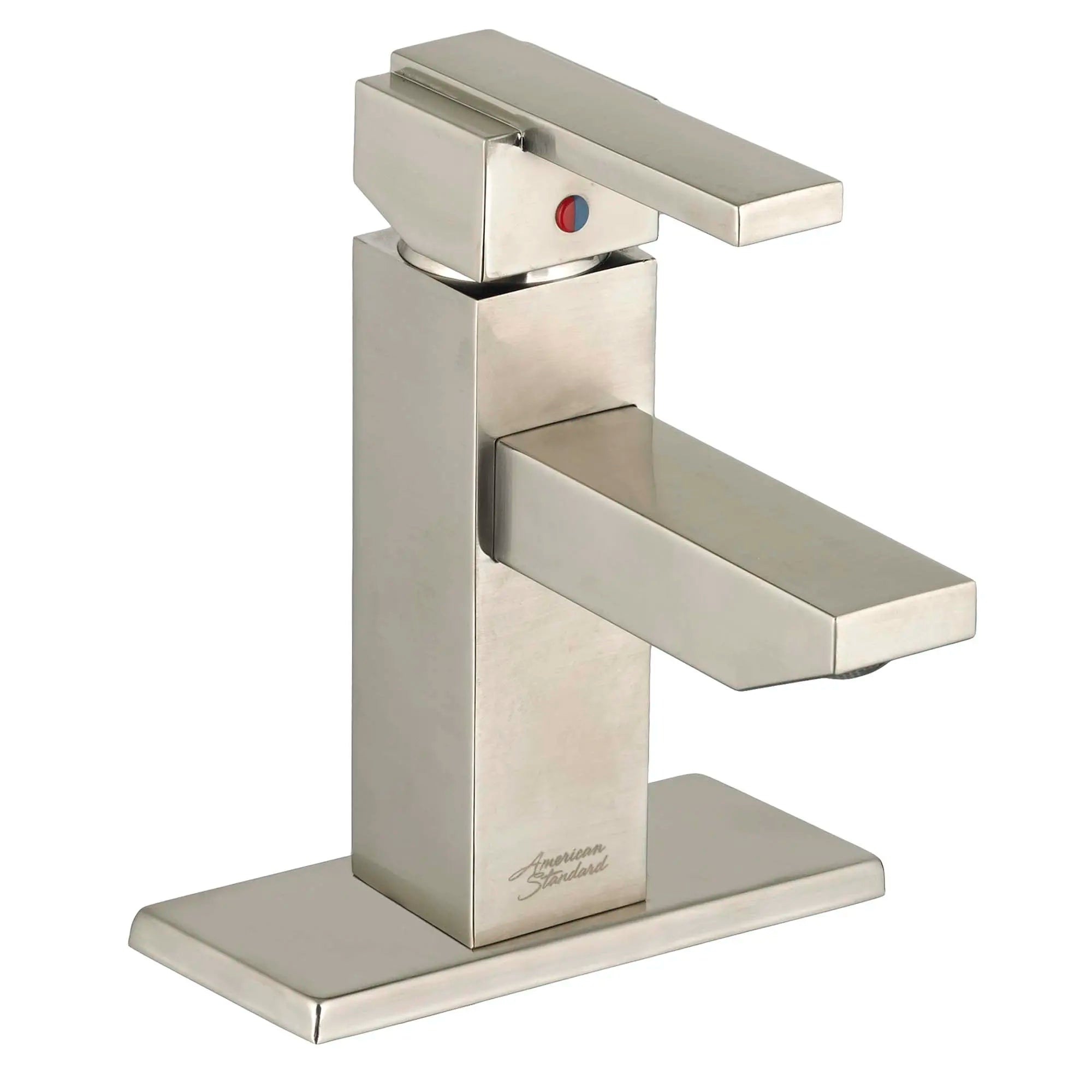Time Square® Single Hole Single-Handle Bathroom Faucet 1.2 gpm/4.5 L/min With Lever Handle // BRUSHED NICKEL // 31282_7184101295_02_0_CDNwebp.webp