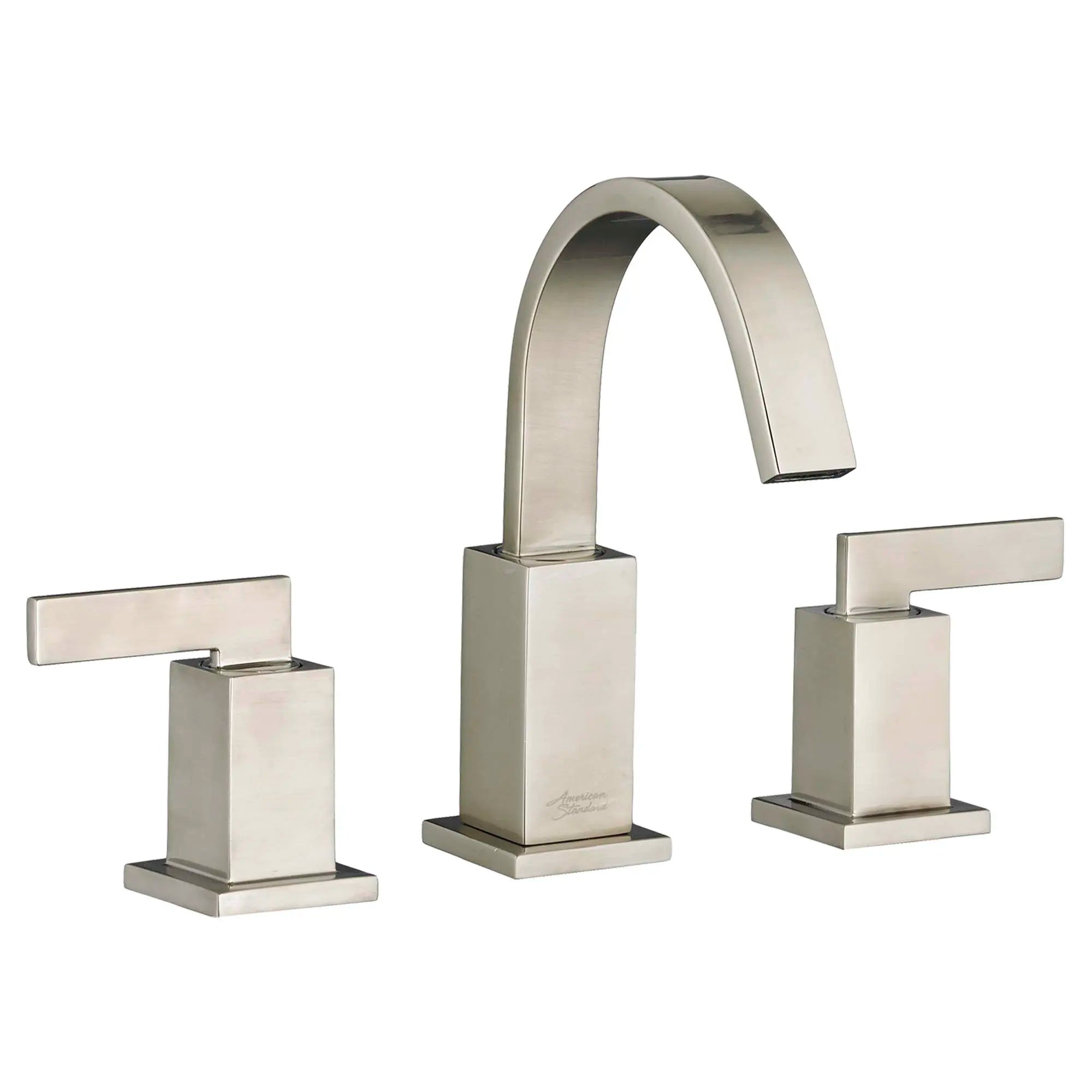 Time Square® 8-Inch Widespread 2-Handle Bathroom Faucet 1.2 gpm/4.5 L/min With Lever Handles // BRUSHED NICKEL // 31289_7184801295_0_CDNwebp.webp