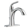 [7186101.002] Fluent® Single Hole Single-Handle Bathroom Faucet 1.2 gpm/4.5 L/min With Lever Handle - Polished Chrome