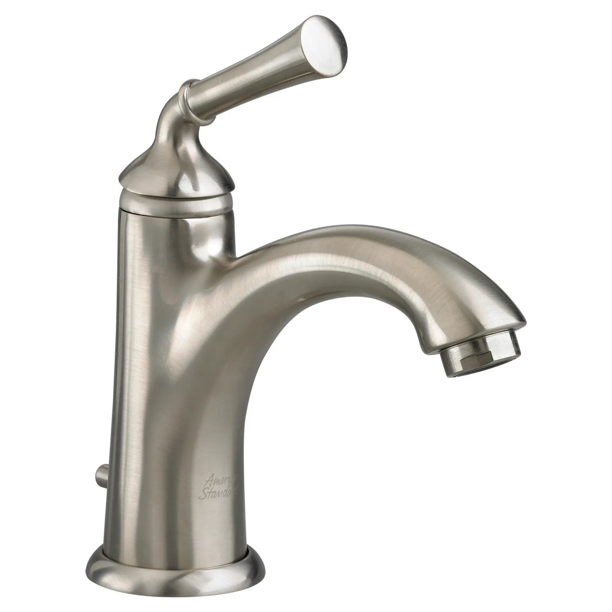 Portsmouth Single Hole Single-Handle  Bathroom Faucet 1.2 GPM with Lever Handle // BRUSHED NICKEL // 31719_7415101295_0_CDNwebp.webp