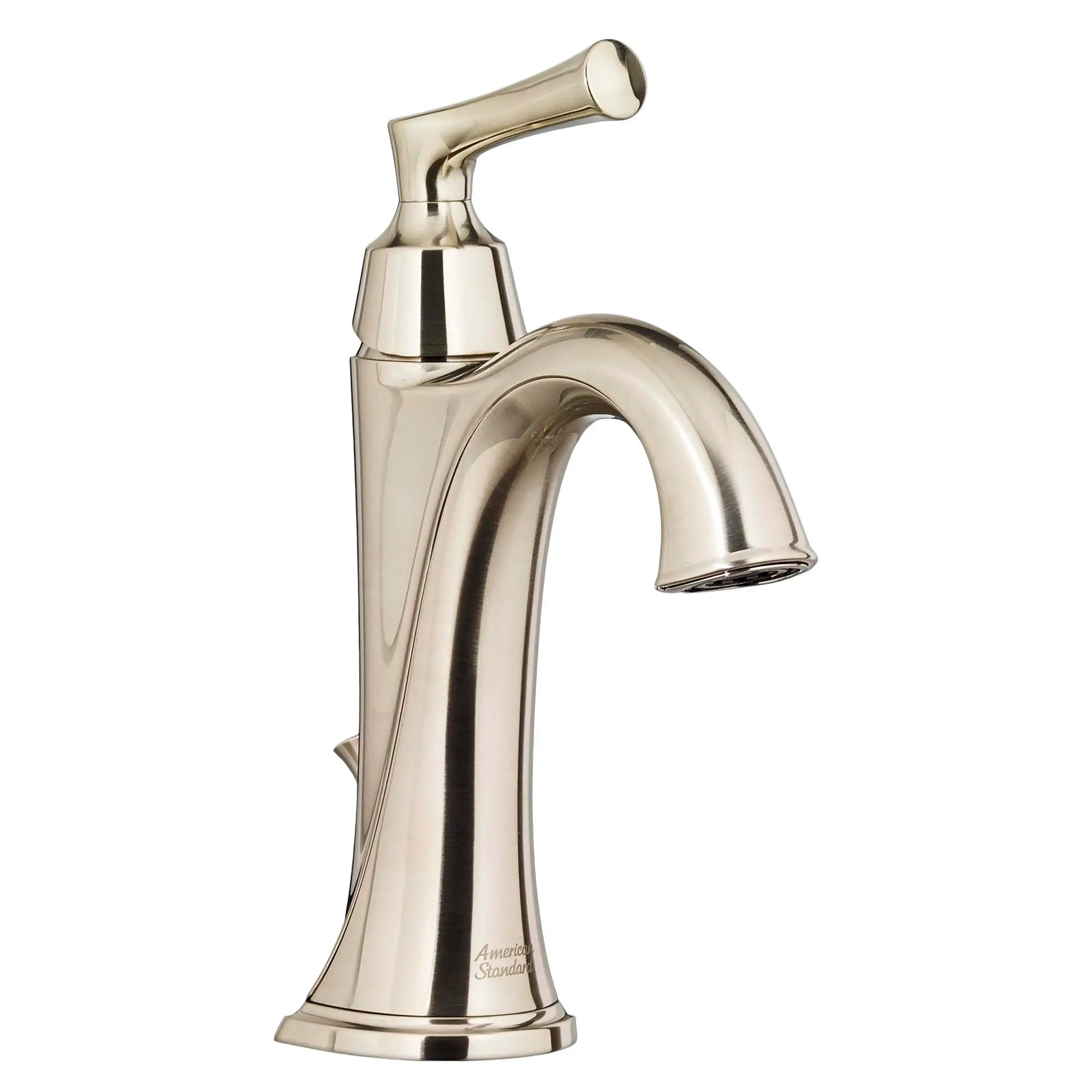 Estate Single Hole Single-Handle Bathroom Faucet 1.2 gpm/4.5 L/min With Lever Handle // BRUSHED NICKEL // 31929_7722101295_0_CDNwebp.webp