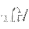 [7722901.002] Estate Deck-Mount Bathtub Faucet with Personal Shower for Flash Rough-in Valve with Lever Handle - Polished Chrome