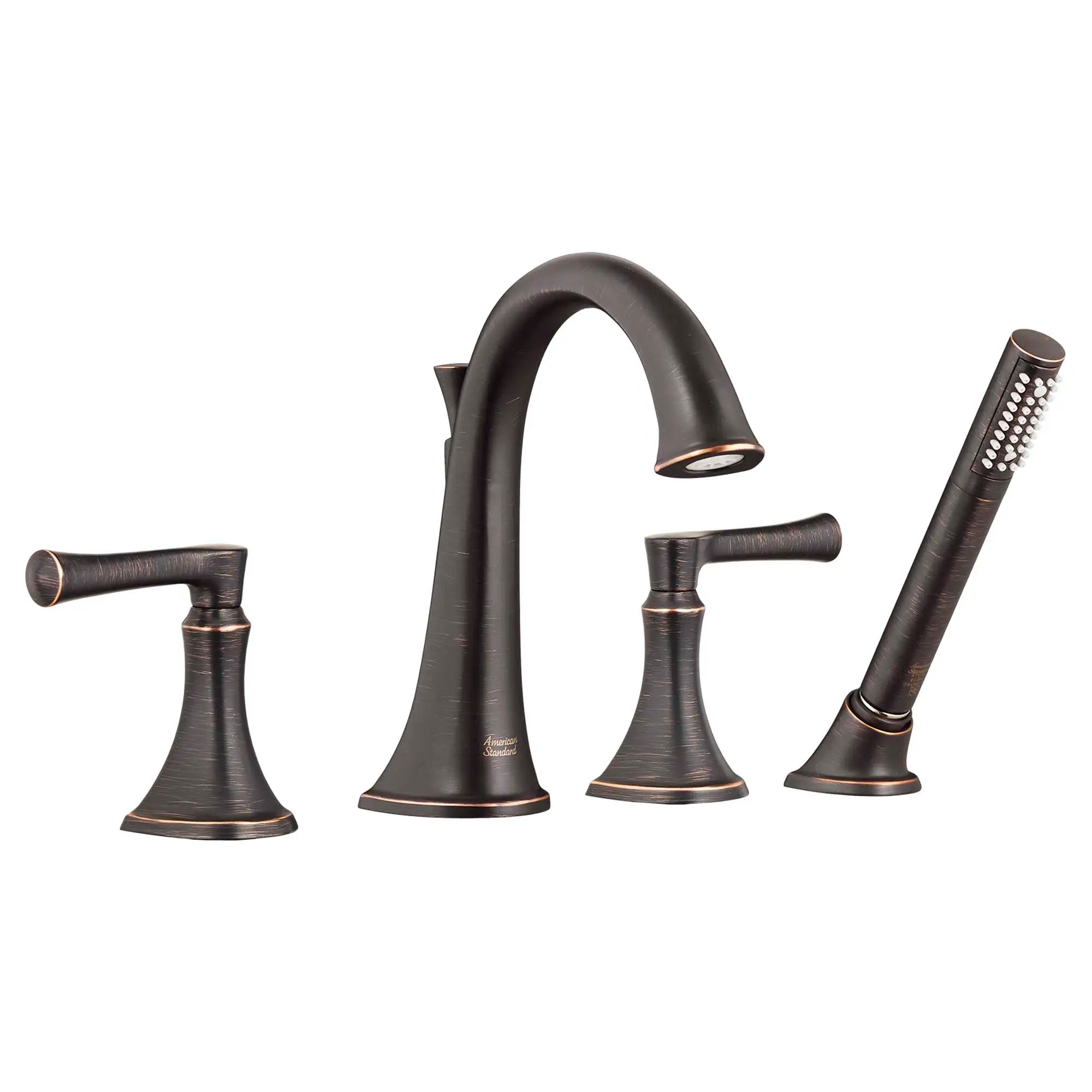 Estate Deck-Mount Bathtub Faucet with Personal Shower for Flash Rough-in Valve with Lever Handle // LEGACY BRONZE // 31973_7722901278_0_CDNwebp.webp