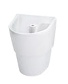 [9118111.020] Infection Control Wall-Hung EverClean Sink with Shroud, A-M Drain and A-M P-Trap - White