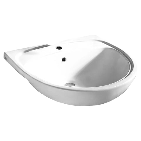 Mezzo Semi-Countertop Sink With Center Hole Only