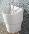 [9118111.020] Infection Control Wall-Hung EverClean Sink with Shroud, A-M Drain and A-M P-Trap - White