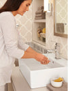 [0552001.020] Loft® Above Counter Sink With Center Hole Only - White