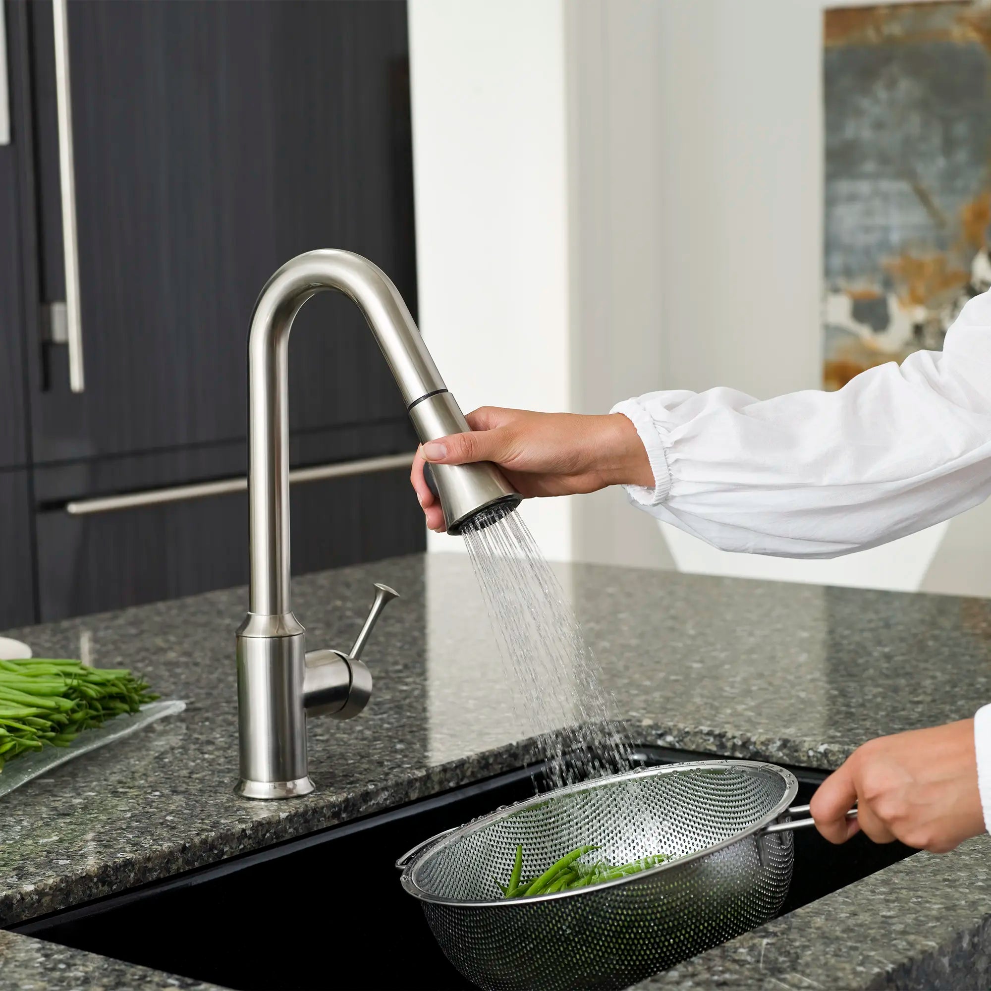 Pekoe® Single-Handle Pull-Down Dual-Spray Kitchen Faucet 2.2 gpm/8.3 L/min // STAINLESS STEEL // 32958_l_4332300075_0_CDNwebp.webp