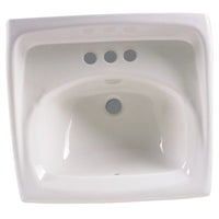 [0355012.020] Lucerne® Wall-Hung Sink With 4-Inch Centerset - White