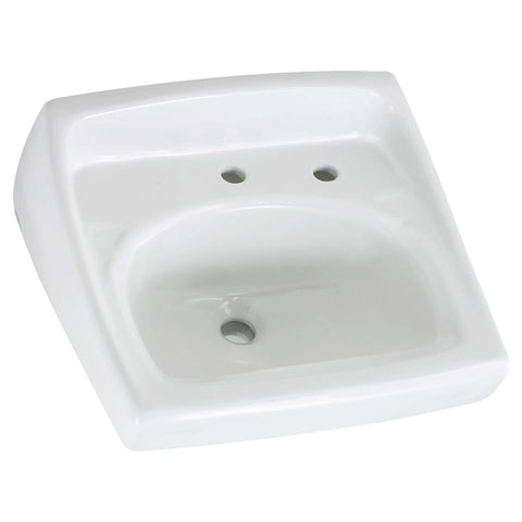Lucerne® Wall-Hung Sink With Center Hole Only and Extra Right-Hand Hole
