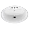 [0476928.020] Aqualyn® Drop-In Sink With 4-Inch Centerset Less Overflow - White