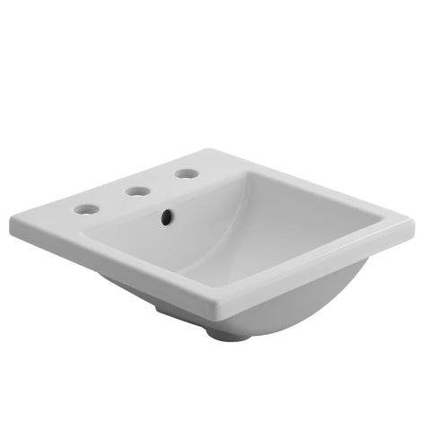 Studio Carre® Drop-In Sink With 8-Inch Widespread