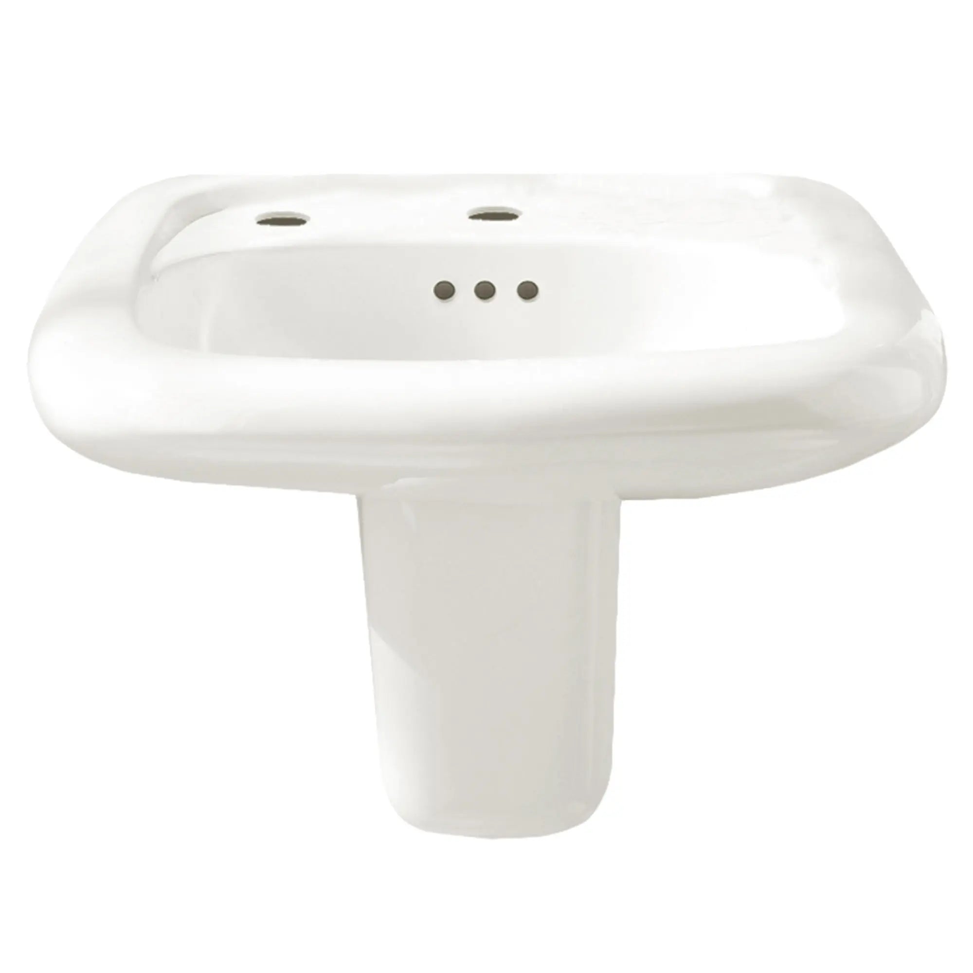 Murro® Wall-Hung EverClean® Sink With Center Hole Only and Extra Left-Hand Hole // WHITE // 34390_P_0955121EC020_0_CDNwebp.webp