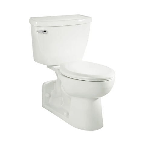 Yorkville® Two-Piece Pressure Assist 1.1 gpf/4.2 Lpf Back Outlet Elongated EverClean® Toilet