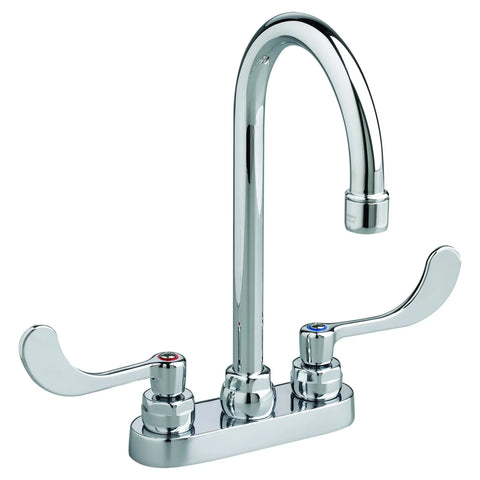 Monterrey® 4-Inch Centerset Gooseneck Faucet With Wrist Blade Handles 1.5 gpm/5.7 Lpm
