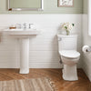 [0328800.020] Townsend® 8-Inch Widespread Pedestal Sink Top and Leg Combination - White