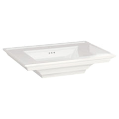 [0297001.020] Town Square® S Center Hole Only Pedestal Sink Top - White