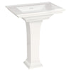 [0297800.020] Town Square® S 8-Inch Widespread Pedestal Sink Top and Leg Combination - White