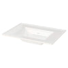 [0298001.020] Town Square® S Console Vanity Sink Top Center Hole Only - White