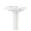 [0328400.020] Townsend® 4-Inch Centerset Pedestal Sink Top and Leg Combination - White
