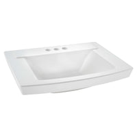 [0329004.020] Townsend® 24 x 18-Inch Above Counter Sink With 4-Inch Centerset - White