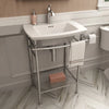 [0445001.020] Edgemere Center Hole Only Pedestal Sink Top - White