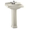 [0555401.222] Portsmouth® 4-Inch Centerset Pedestal Sink Top and Leg Combination - Linen