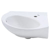 [0611001.020] Cornice Center Hole Only Pedestal Sink Top - White