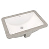[0614000.020] Studio® Under Counter Sink - White