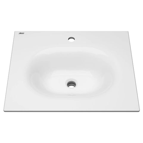 Studio® S 24-Inch Vitreous China Vanity Sink Top Center Hole Only