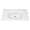 [1298008.020] Studio® S 33-Inch Vitreous China Vanity Sink Top 8-Inch Centers - White