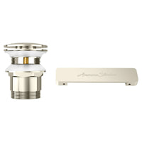 [1680100.013] Freestanding Bathtub Overflow Cover and Drain Kit - Polished Chrome