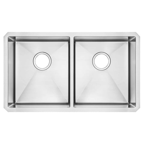 Pekoe® 29 x 18-Inch Stainless Steel Undermount Double Bowl Kitchen Sink